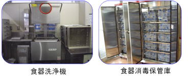 食器洗浄機　食器消毒保管庫